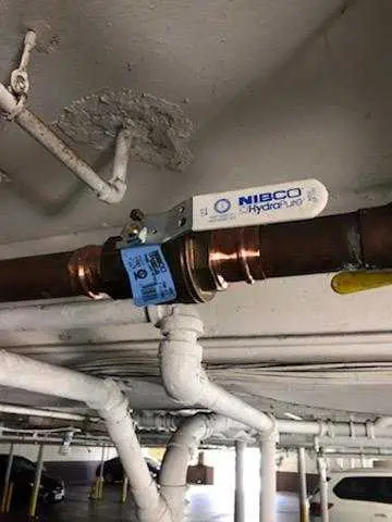 Copper pipe repair and valve work for Backflow Testing in North Wrigley